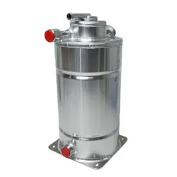 Motamec 2 Gallon Alloy Dry Sump Oil Tank - De-Aeration Head