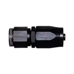 Motamec AN -4 AN4 JIC Straight Hose End Alloy Fitting Aeroquip Type Black