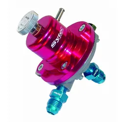 Sytec SAR Regulator 1:1 Red Fuel Pressure Regulator -6JIC Unions SAR003R