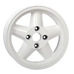 Revolution 5 Spoke Motorsport Alloy Wheel 8x15 ET0 Group 4 White