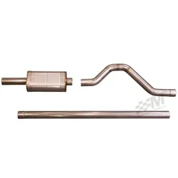 Simpson Escort Mk1 Mk2 Stainless Steel Exhaust System 1 Box - 2.75 Ã Universal