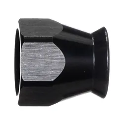 Motamec AN JIC -6 AN6 Olive Nylon Ferrule Insert for Teflon PTFE Hose Fitting Ends Black