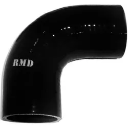 RMD 90 Degree Silicone Hose Pipe 13mm Diameter Car Coolant Radiator BLACK