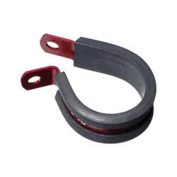 Motamec AN -16 AN16 25.4mm ID Cushioned P Clip Hose Clamp Rubber Aluminium