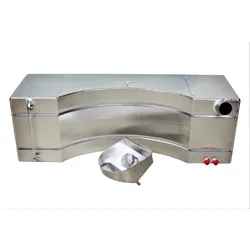 Escort Mk1 Mk2 Shaped Boot Mounted Alloy Fuel Tank 12 Gallon Baffled -6 JIC