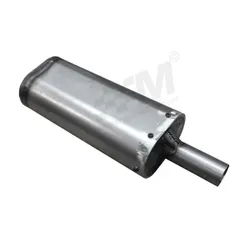 NEW Tony Law 2-1/2" Rear Exhaust Back Box Silencer Re Packable Universal/Escort Mk2