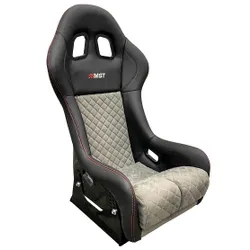 MST EVO-TWO Bespoke Hand Trimmed FIA Race Seat - Leather & Alcantara