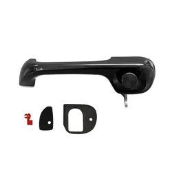 New Escort Mk1 Exterior Door Handle Billet Allloy - Anodized Black - Left Hand
