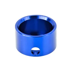 Motamec Alloy Push Button Bezel - Safety Switch Guard Blue