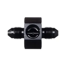 Motamec AN JIC -3 AN3 Male To Male with 1/8" NPT Port Fitting Alloy Adapter Black