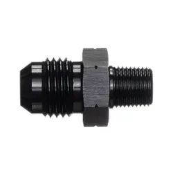 Motamec AN -6 AN6 JIC To 1/8" BSPT Thread 1/8x28 Alloy Fitting Adapter Black