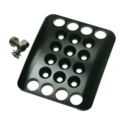 Motamec WRC Spec Billet Alloy Pedal Extension Pad Curved 6x4x3
