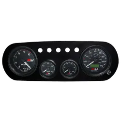 Motamec Escort MK1 Alloy Dash Panel Kit Gauges Rev Counter Speedo Oil Water