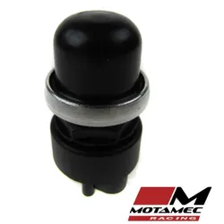 Motamec Racing Push Button Switch with Waterproof Cover Black