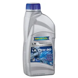 RAVENOL LS 75W-90 Semi Synthetic LSD Transmission Oil Suitable For Historic Motorsport 1 Litre
