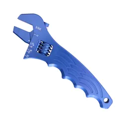 Motamec Adjustable JIC / AN Hose Fitting Wrench Spanner - Flat Jaws -3 to -12