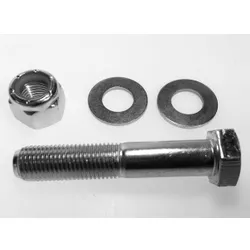 Narrow 4 Link Axle Diamond Bracket Bolt & Nut & Washers 3/8 UNF x 2