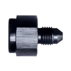 Motamec AN JIC -4 AN4 Female to AN JIC -3 AN3 Male Reducer Alloy Fitting Adapter Black