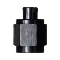 Motamec AN JIC -4 AN4 Flare End Cap Blanking Plug Fitting Alloy Adapter Black