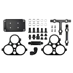 Motamec Twin Fuel Injection Pump & Filter Mounting Unit & Manifold Kit