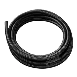 Motamec AN -16 AN16 JIC Stainless Steel BLACK Braided Hose Fuel Oil Coolant 1m