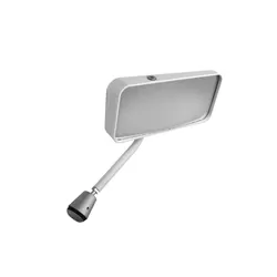 LIFELINE FIA GT/Touring/Sports Car Mirror, Right Hand, Flat Lens, White