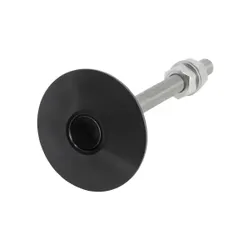 Motamec Quick Release Push Button Clip Pin Bonnet Boot Panel BLACK 60mm