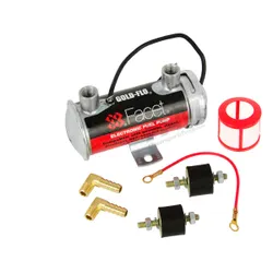 Facet Red Top Cylindrical Competition Fuel Pump Kit 6-8psi 40g/hr 200bhp+ 8mm 480532-8K