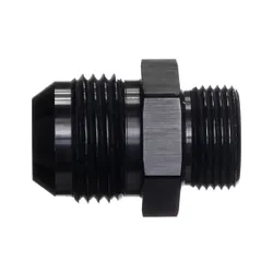 Motamec AN -12 AN12 JIC to M22x1.5 Metric Thread Alloy Fitting Adapter Black