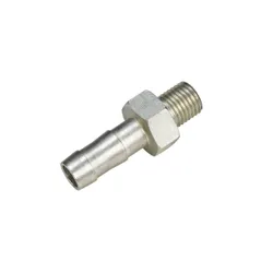 Motamec Male Brake Fitting 7/16 UNF Push on Hose 9.5mm OD -6 JIC Master Cylinder