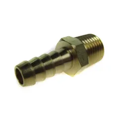 Sytec Straight Brass Hose Union 1/4 NPT 8mm Facet Fuel Pump FPA904/A