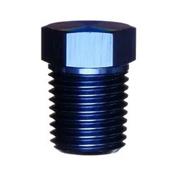 Motamec 1/4" NPT Hex Head Pipe Plug Alloy Fitting Alloy Oil Fuel