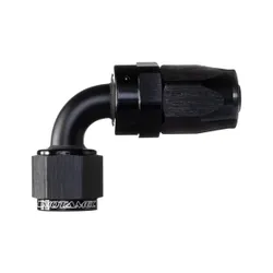 Motamec AN -8 AN8 JIC 90 Degree Swivel Hose End Alloy Fitting Fuel Oil Black