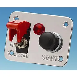 Flip-up Ignition - Start - Switch panel with pilot light