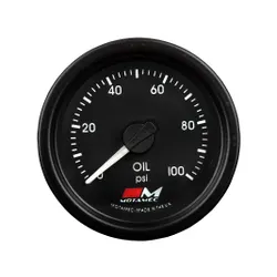 Motamec Oil Pressure Gauge 52mm Electronic Stepper Motor Back Light