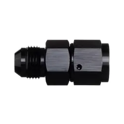 Motamec AN JIC -8 AN8 Female To Male with 1/8" NPT Port Fitting Alloy Adapter Black
