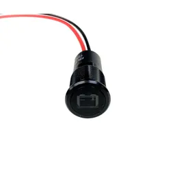 Battery Warning - 14mm - Red - LED Dash Indicator Light