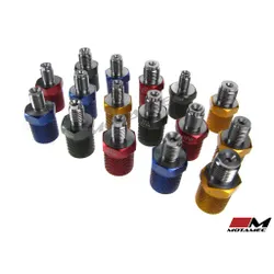 Motamec Thread Identification ID Kit Gauge Fitting 16 Sizes in Box AN JIC