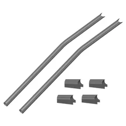 Custom Cages FIA Update Kit CDS Roll Cage A Pillar Screen Bar 10-Deg Bend LH/RH