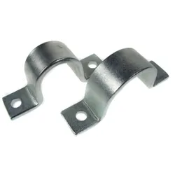 Escort Mk1 MK2 Steering Rack Clamp Mounts Pair/Mounting Brackets (Standard Rack)