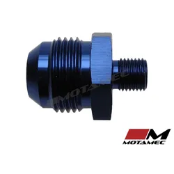 Motamec AN -12 AN12 JIC to M12x1.25 Metric Thread Alloy Fitting Adapter