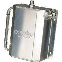 OBP 1.5L JIC 6 Fittings Bulk Head Mount Oil Catch Tank OBPM01J