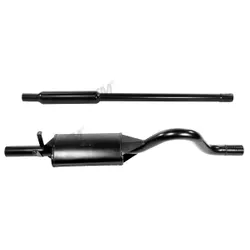 Ashley Escort Mk1 Mk2 RS2000 Pinto Exhaust System Twin Box - 2.25 Right Hand