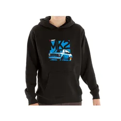 Kids Hoody - MK2 Design – Black 12-13 Years Old