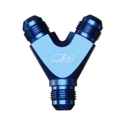 Motamec AN -8 AN8 x AN -8 AN8 x AN -8 AN8 Y Adapter 3 Way Aluminium Fitting