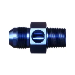 Motamec AN JIC -8 AN8 Male To 3/8" NPT Adapter Fitting with 1/8 NPT Female Alloy