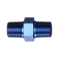 Motamec 1/8" NPT Male to Male Fitting Adapter Alloy Oil Fuel