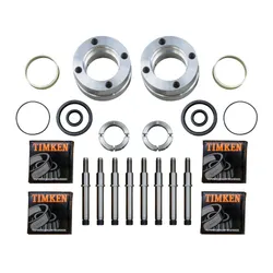 Escort Mk2 Group 4 Atlas Axle Fully Floating Hub Kit - Alloy Hubs Twin Taper Bearings M12