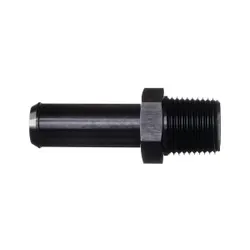 Motamec 1/2 NPT Male to AN10 5/8in BSP Push On Straight Adapter Alloy Fitting Black