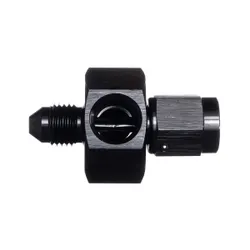 Motamec AN JIC -3 AN3 Female To Male with 1/8" NPT Port Fitting Alloy Adapter Black